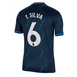 Chelsea Thiago Silva #6 Gostujuci Dres 2023-24 Kratak Rukavima
